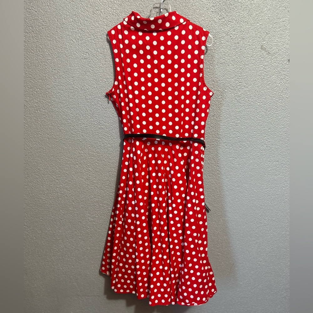 Grace Karin vintage look polka dot dress size 11/12 - Picture 5 of 10